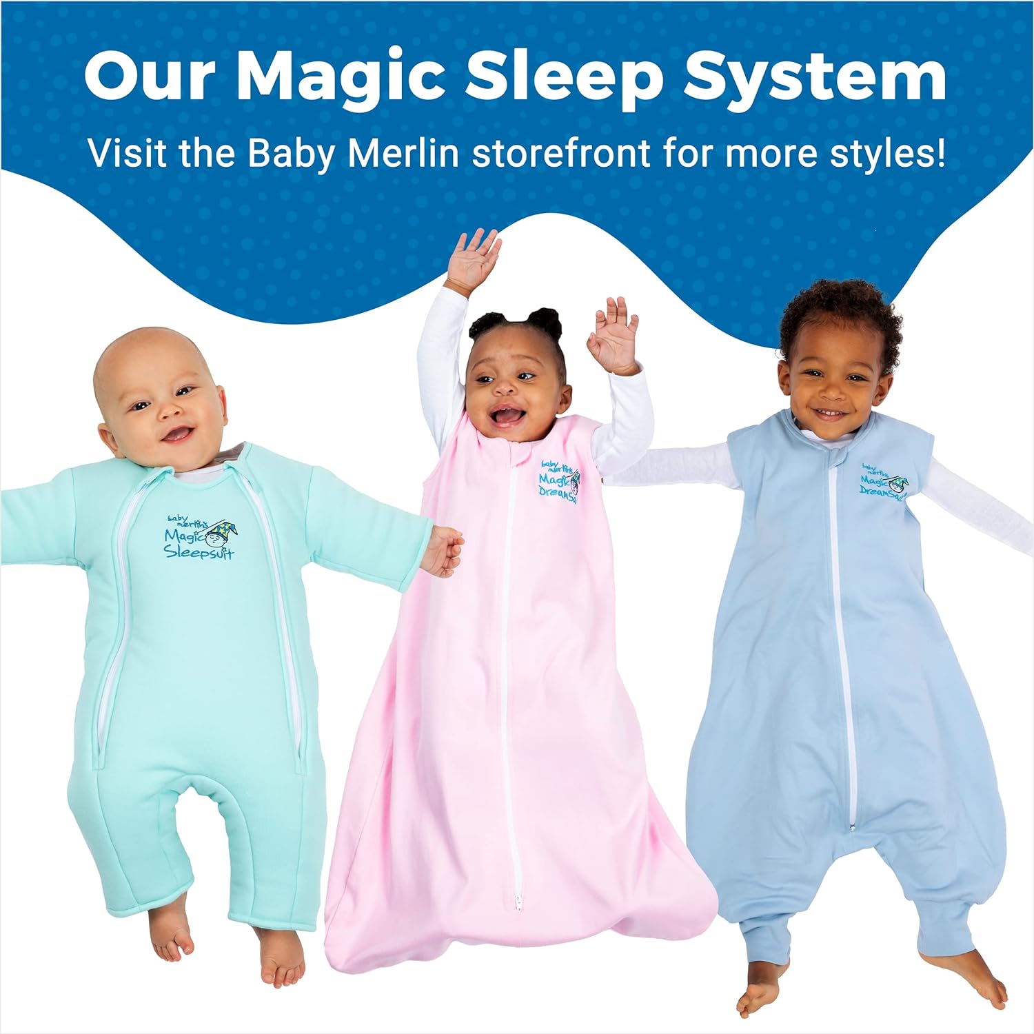 Baby Merlin's Magic Sleepsuit - 100% Cotton Baby Transition Swaddle - Baby Sleep Suit - Yellow - 3-6 Months - Image 7